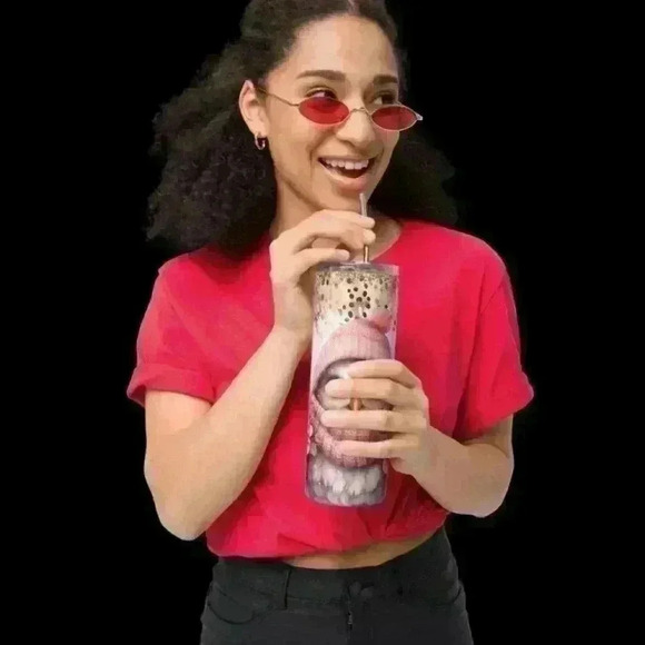 Chilly owl 20 tumbler with straw - Picture 3 of 3